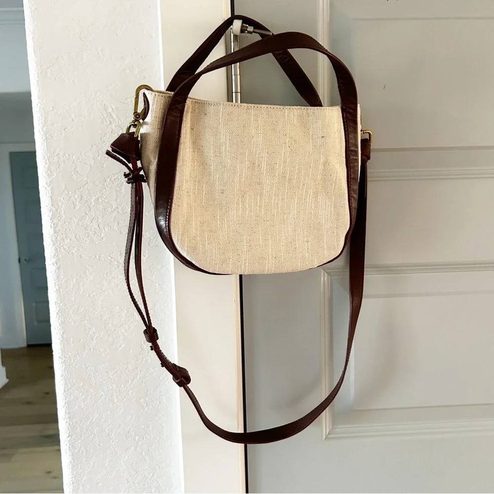 Madewell The Sydney Crossbody Bag: Cotton-Linen Edition